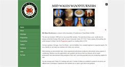 Desktop Screenshot of midwaleswoodturners.com